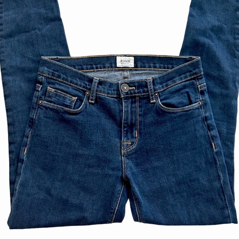 Hudson Jeans Mid Rise Dark Wash Size 25 - Picture 2 of 8